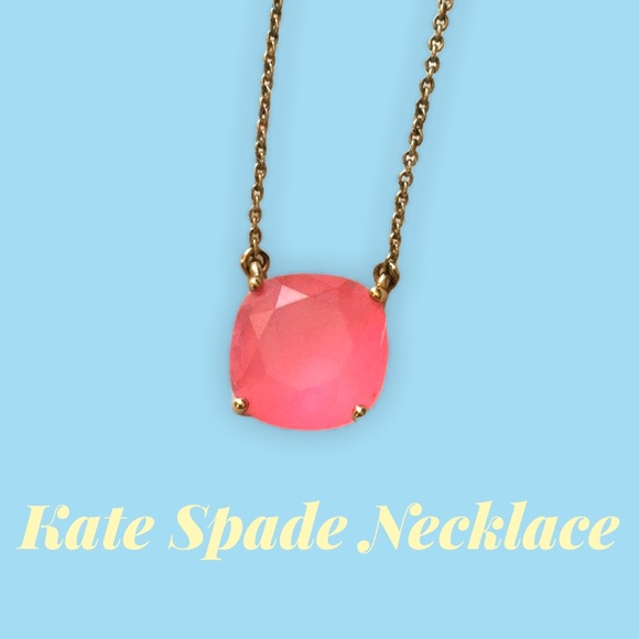 🎀Kate Spade Pink orb necklace🎀 - Picture 4 of 5